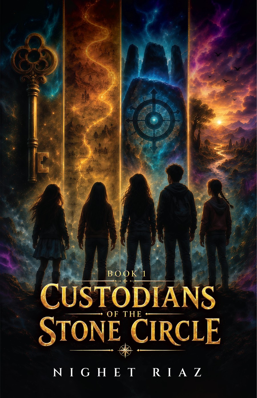Cover of Custodians of the Stone Circle by Nighet Riaz